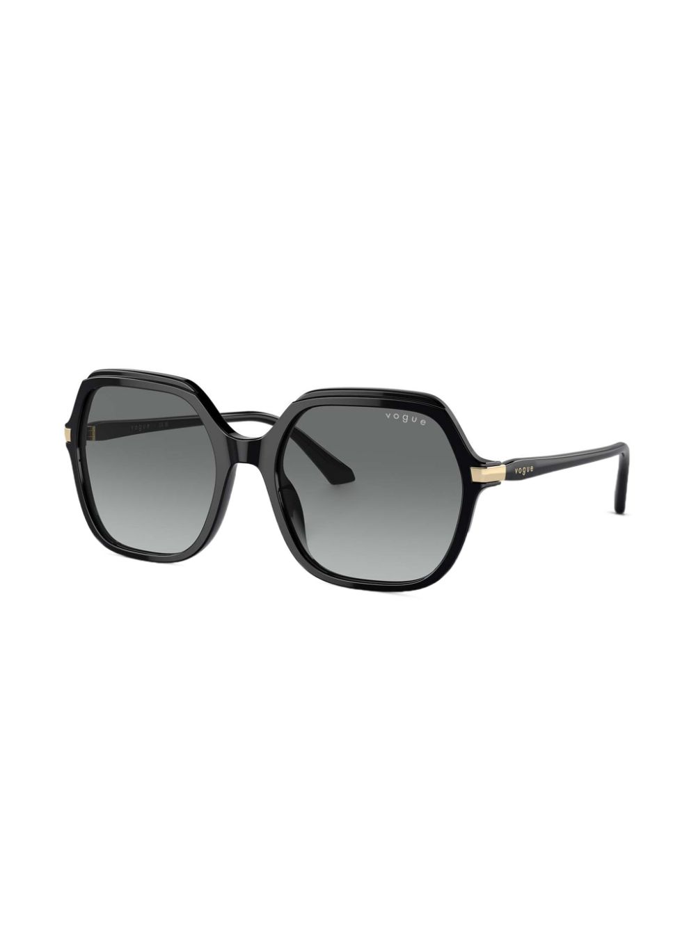 Vogue Eyewear Zonnebril met vierkant montuur - Zwart