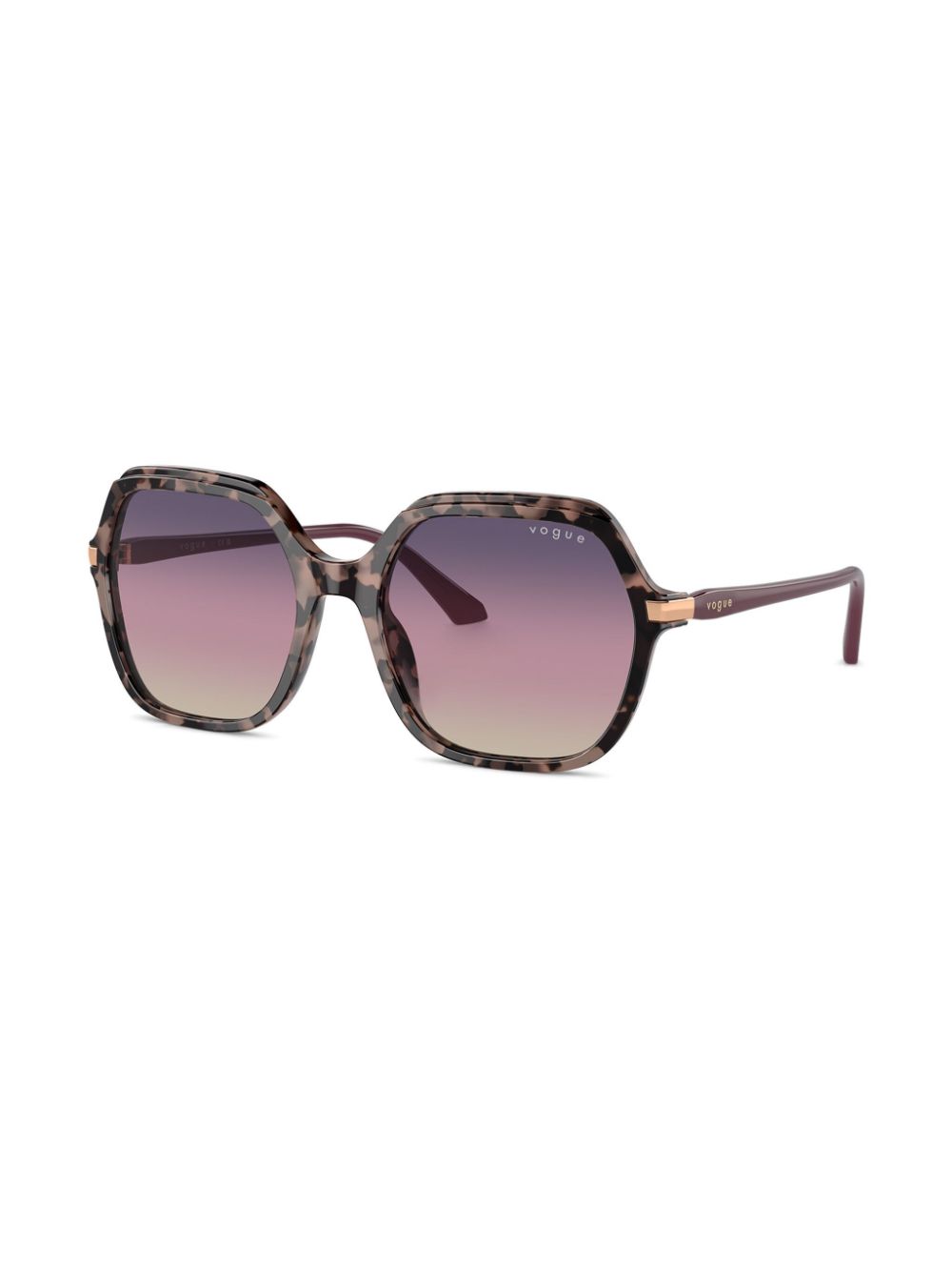 Vogue Eyewear Zonnebril met vierkant montuur - Roze