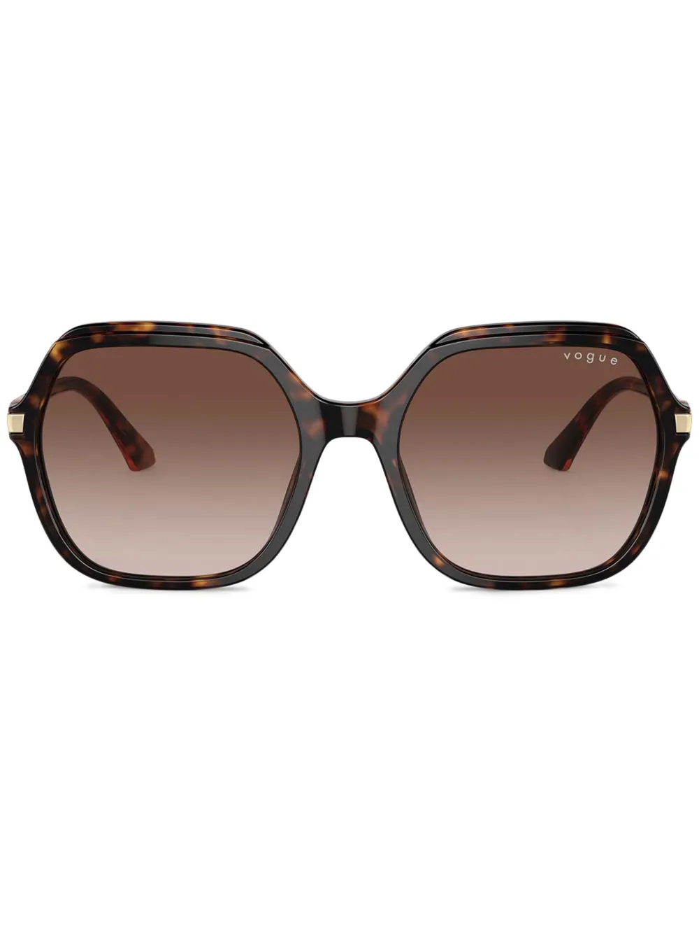 Vogue Eyewear Occhiali da sole con effetto tartarugato - Marrone