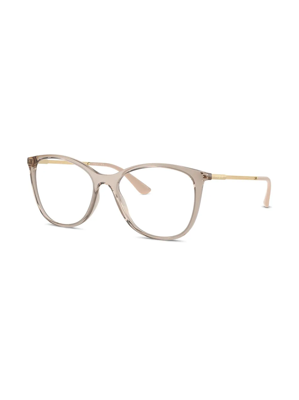  Vogue Eyewear Round-frame Glasses - Brown 