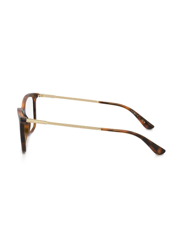 Vogue Eyewear Occhiali Con Effetto Tartarugato Marrone FARFETCH IT