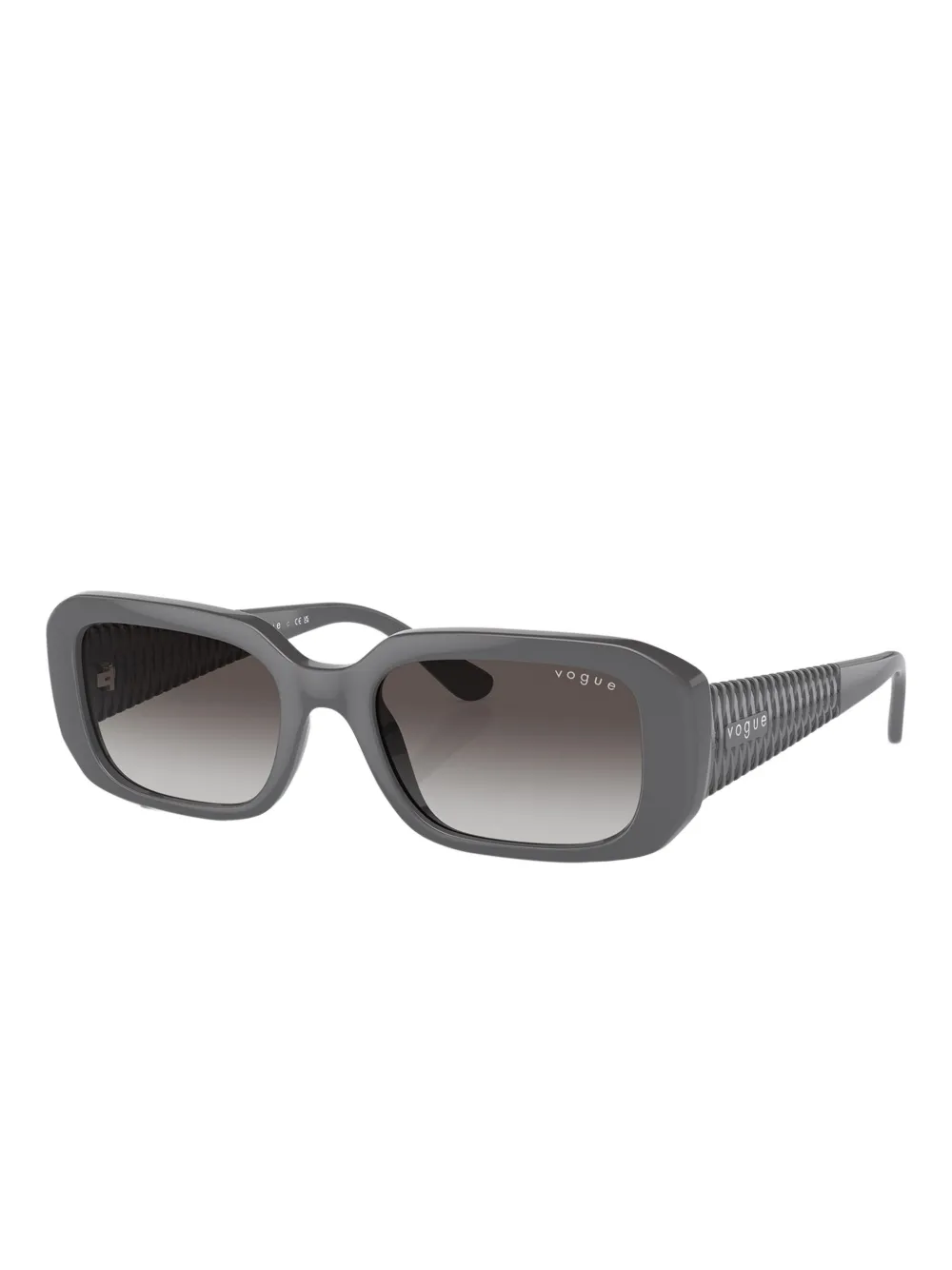 Vogue Eyewear Zonnebril met rechthoekig montuur - Grijs