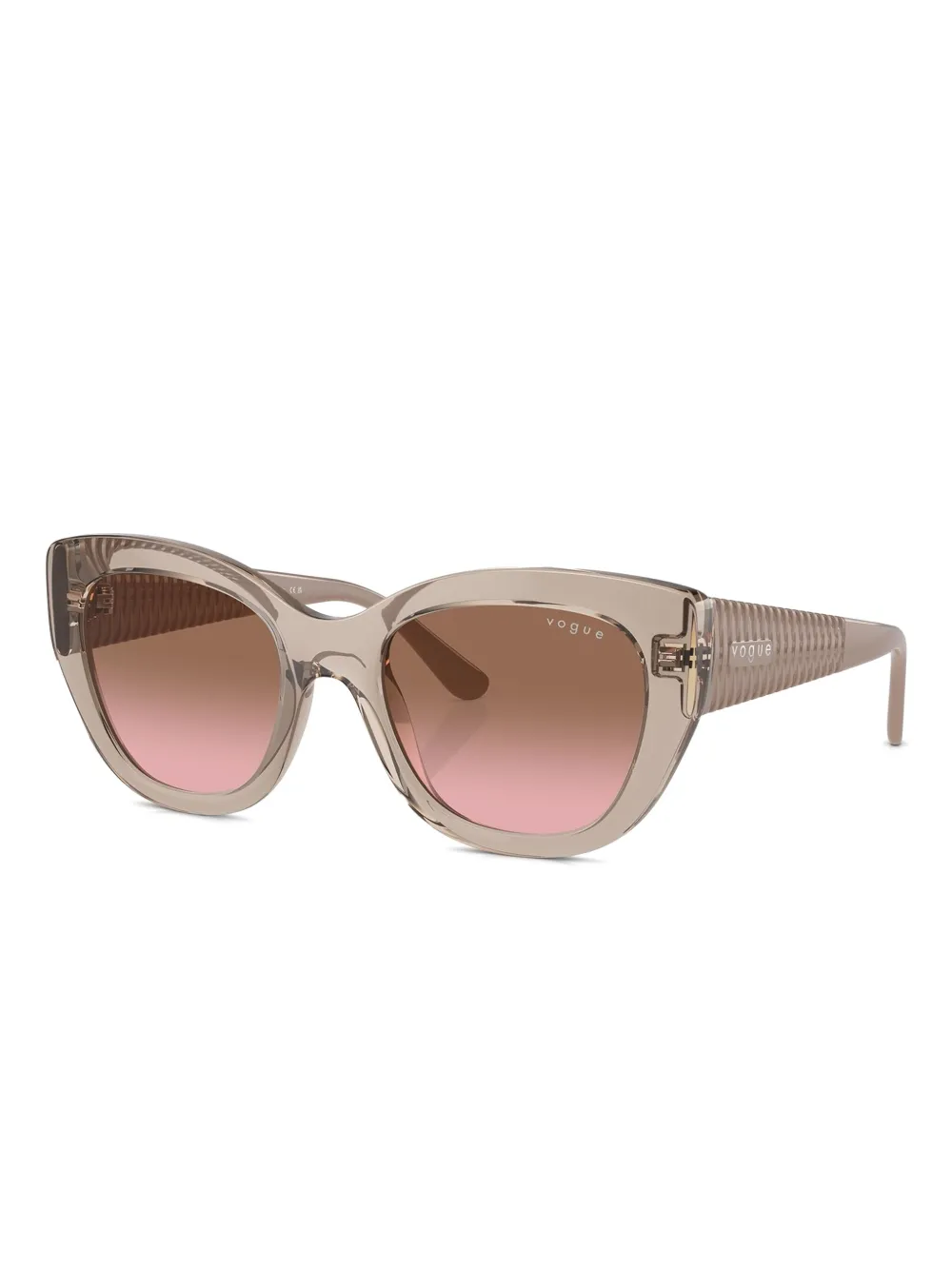 Vogue Eyewear Zonnebril met cat-eye montuur - Bruin