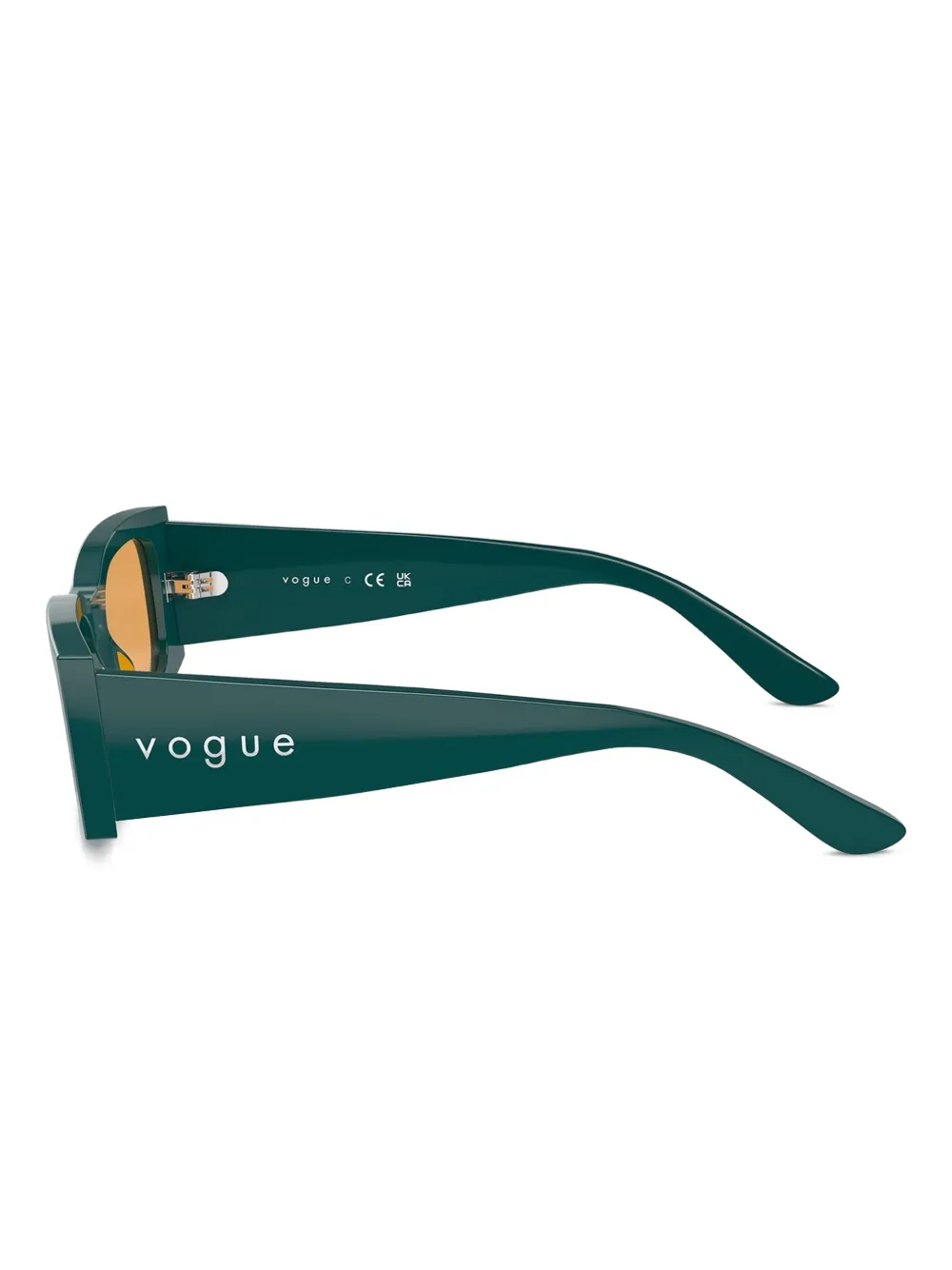Vogue Eyewear Octanium zonnebril met rechthoekig montuur Groen