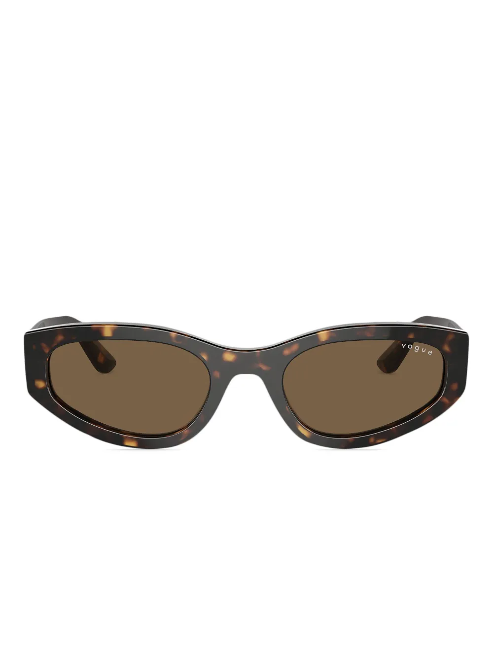 Vogue Eyewear tortoiseshell geometric sunglasses - Marrone