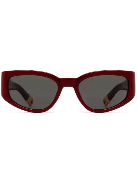 Jacquemus lentes de sol con armazón oversize