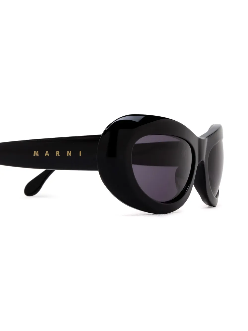 Marni Eyewear Field Of Rushes zonnebril Zwart
