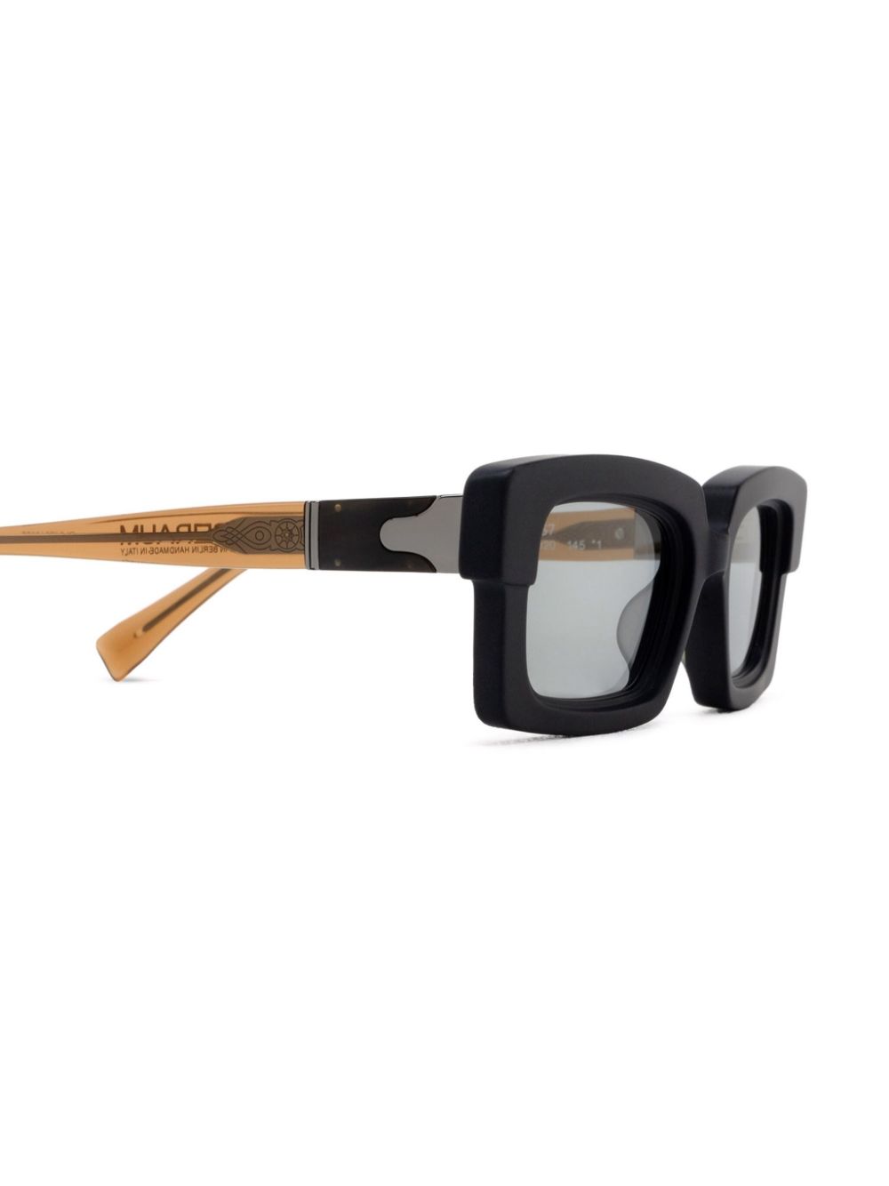 Shop Kuboraum S7 Sunglasses In Black