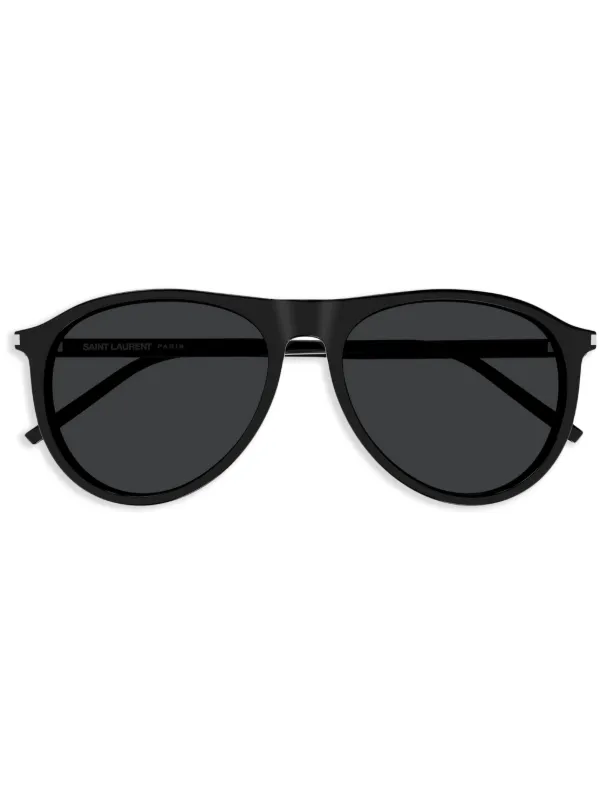 Saint Laurent Eyewear パイロット サングラス | ブラック | FARFETCH JP Saint Laurent Eyewear パイロット サングラス | ブラック | FARFETCH JP