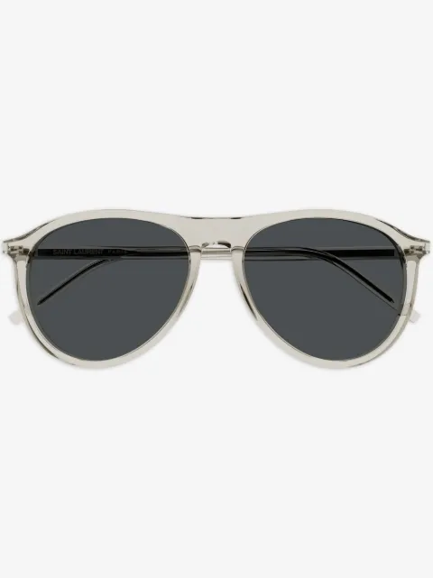 Saint Laurent Eyewear Occhiali da sole 667 con montatura stile pilota