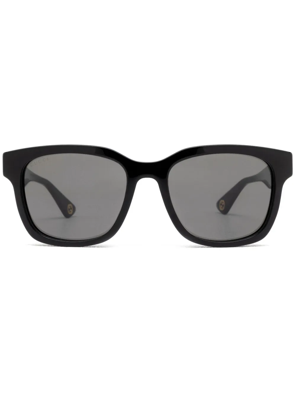 Gucci Eyewear Zonnebril met vierkant montuur Zwart