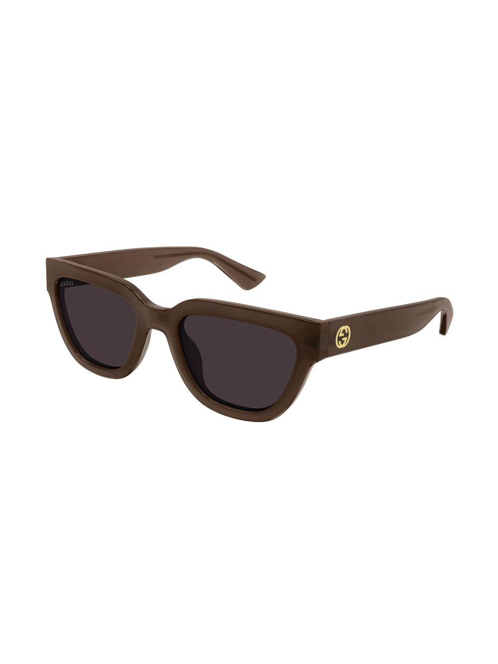 Gucci Eyewear Zonnebril met GG-logo - Bruin