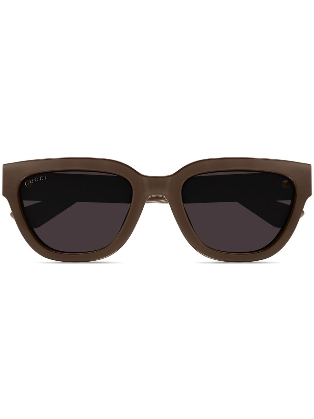 Gucci Eyewear Zonnebril met GG-logo Bruin