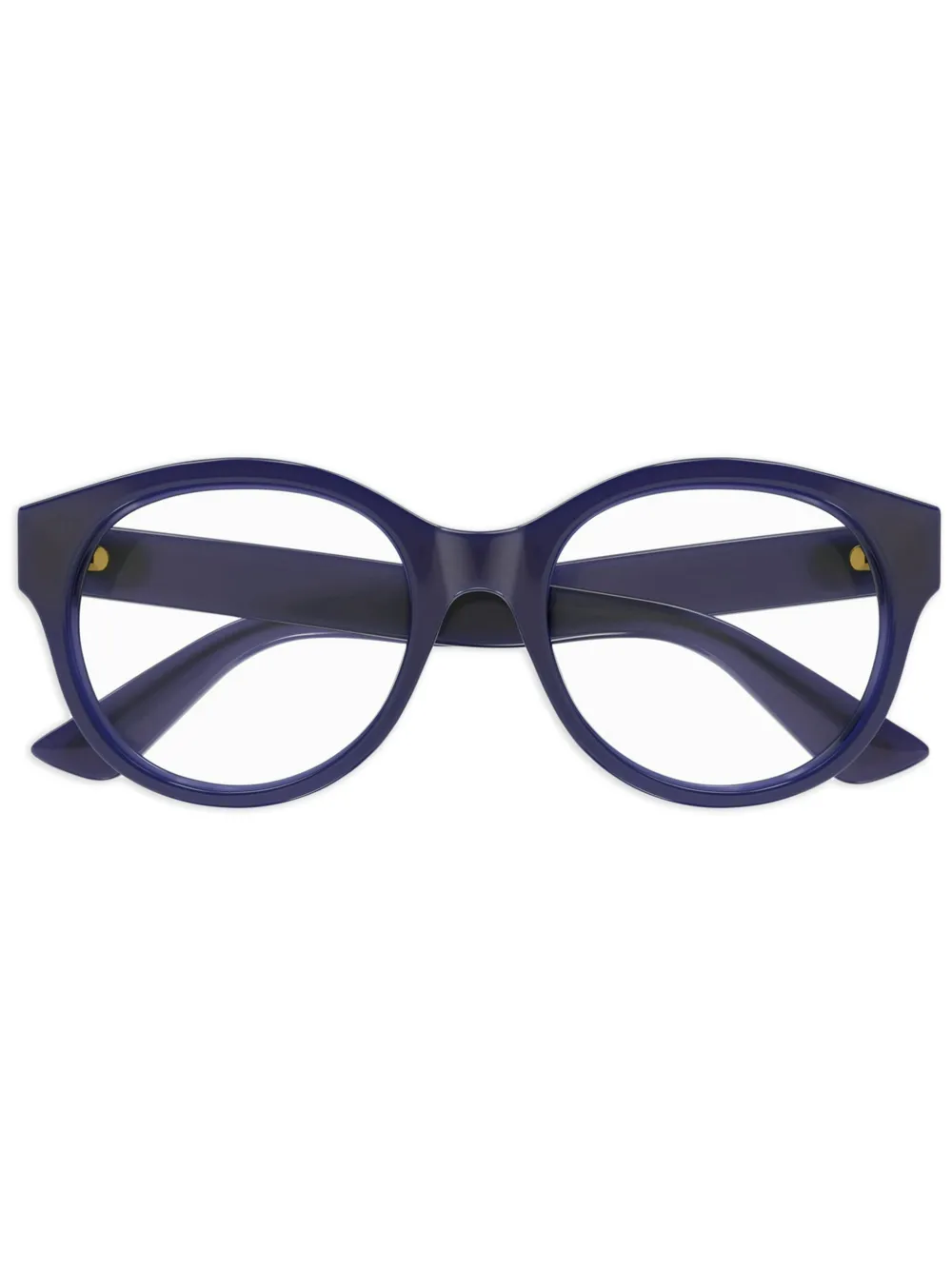 Gucci Eyewear Bril met rond montuur Paars
