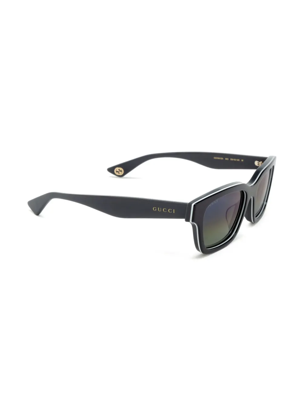 Gucci Square-frame Sunglasses In Black