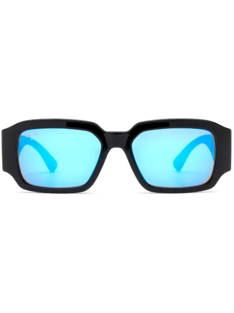 Maui Jim lentes de sol con armazón rectangular
