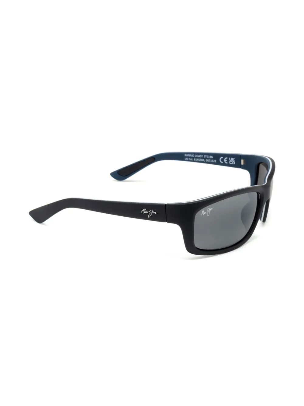 Maui Jim Zonnebril met vierkant montuur Zwart