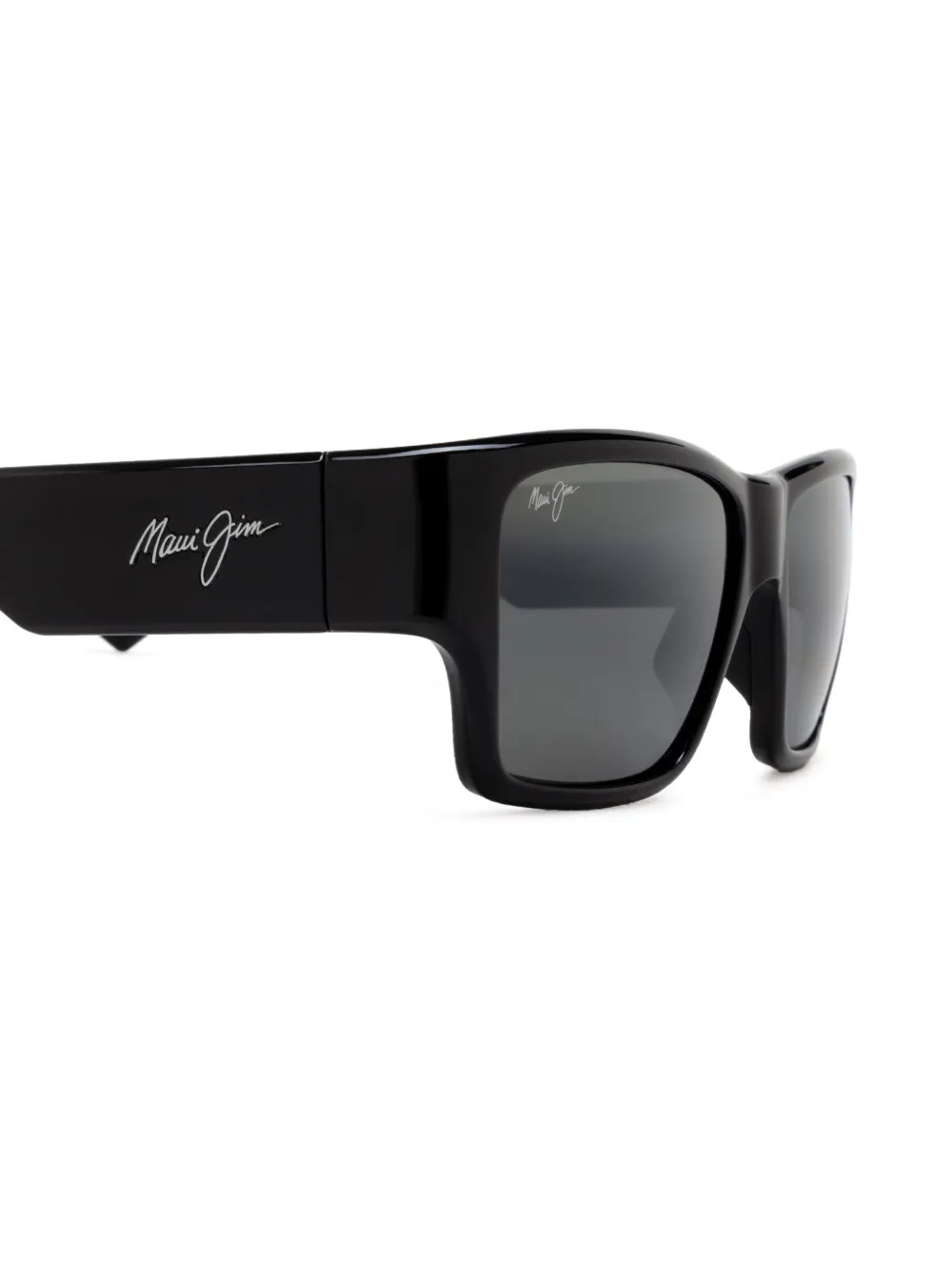 Maui Jim Zonnebril met vierkant montuur Zwart