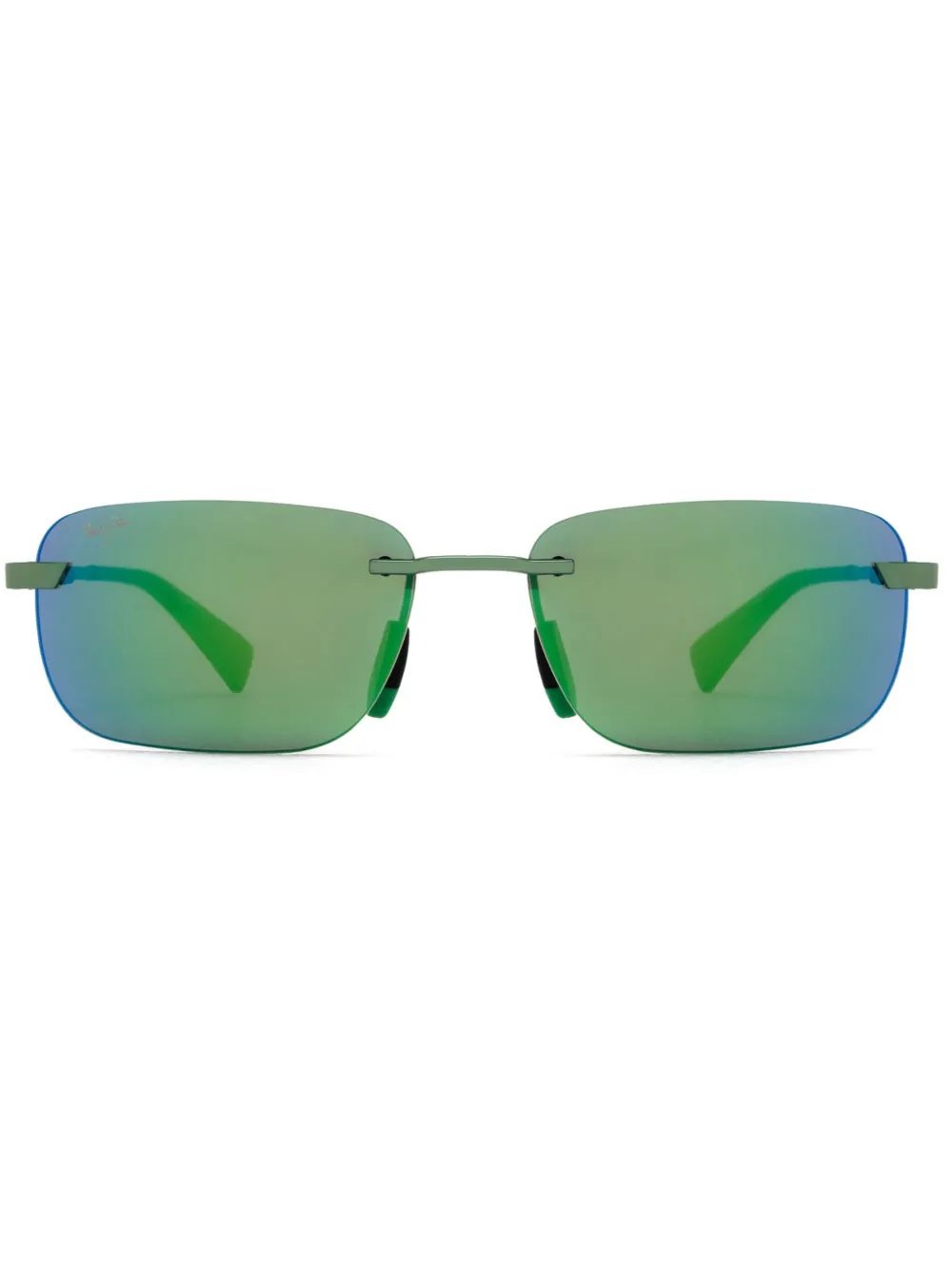 Maui Jim square-frame sunglasses | Green | Image 1
