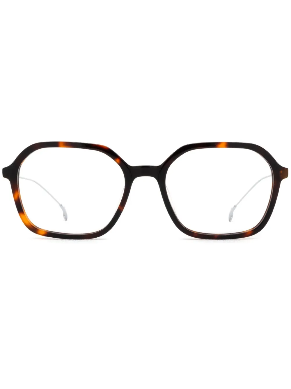 Eyepetizer lunettes de vue Fritz à monture carrée | marron | Image 1