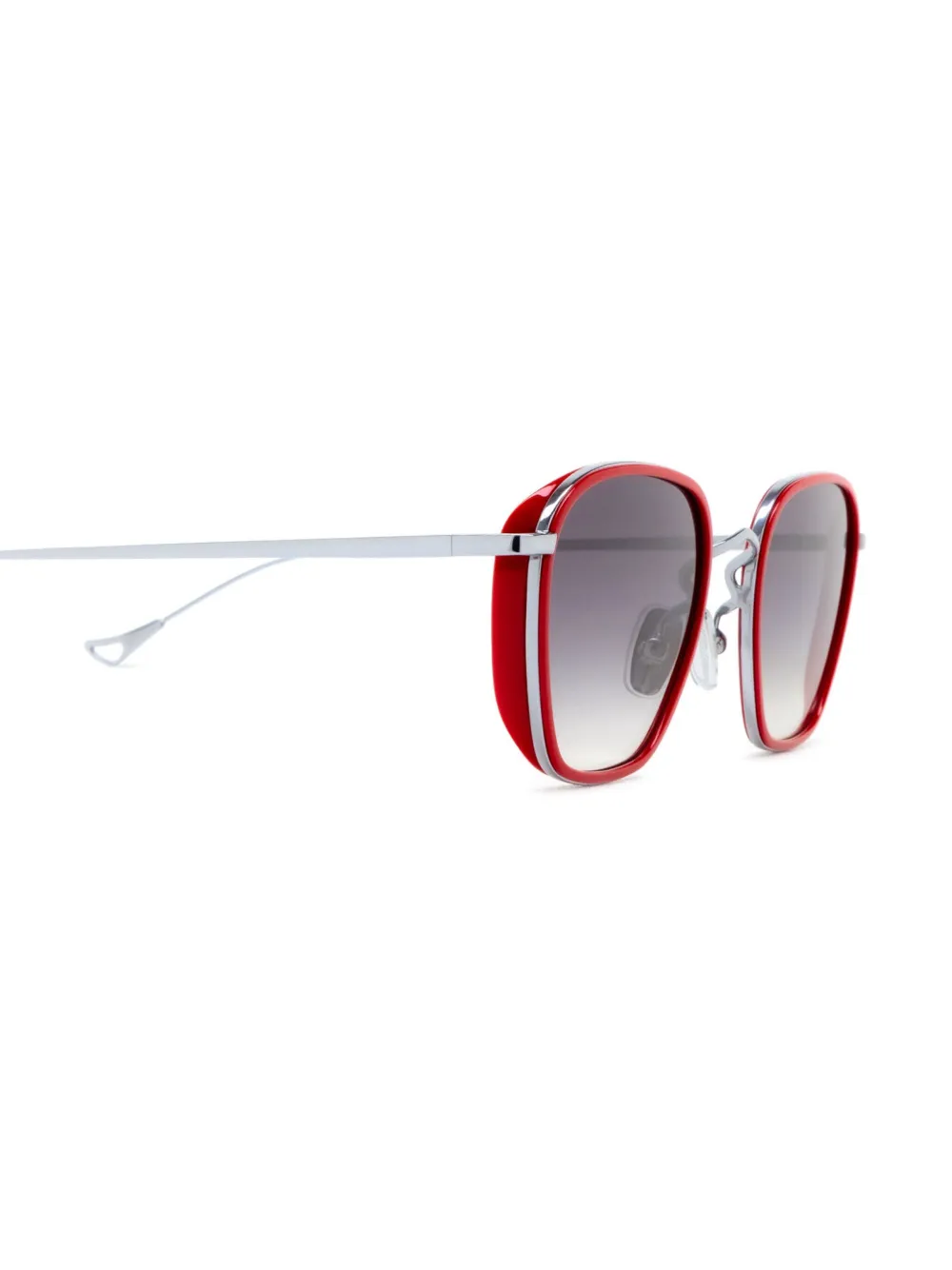 Eyepetizer Honore zonnebril met vierkant montuur Rood