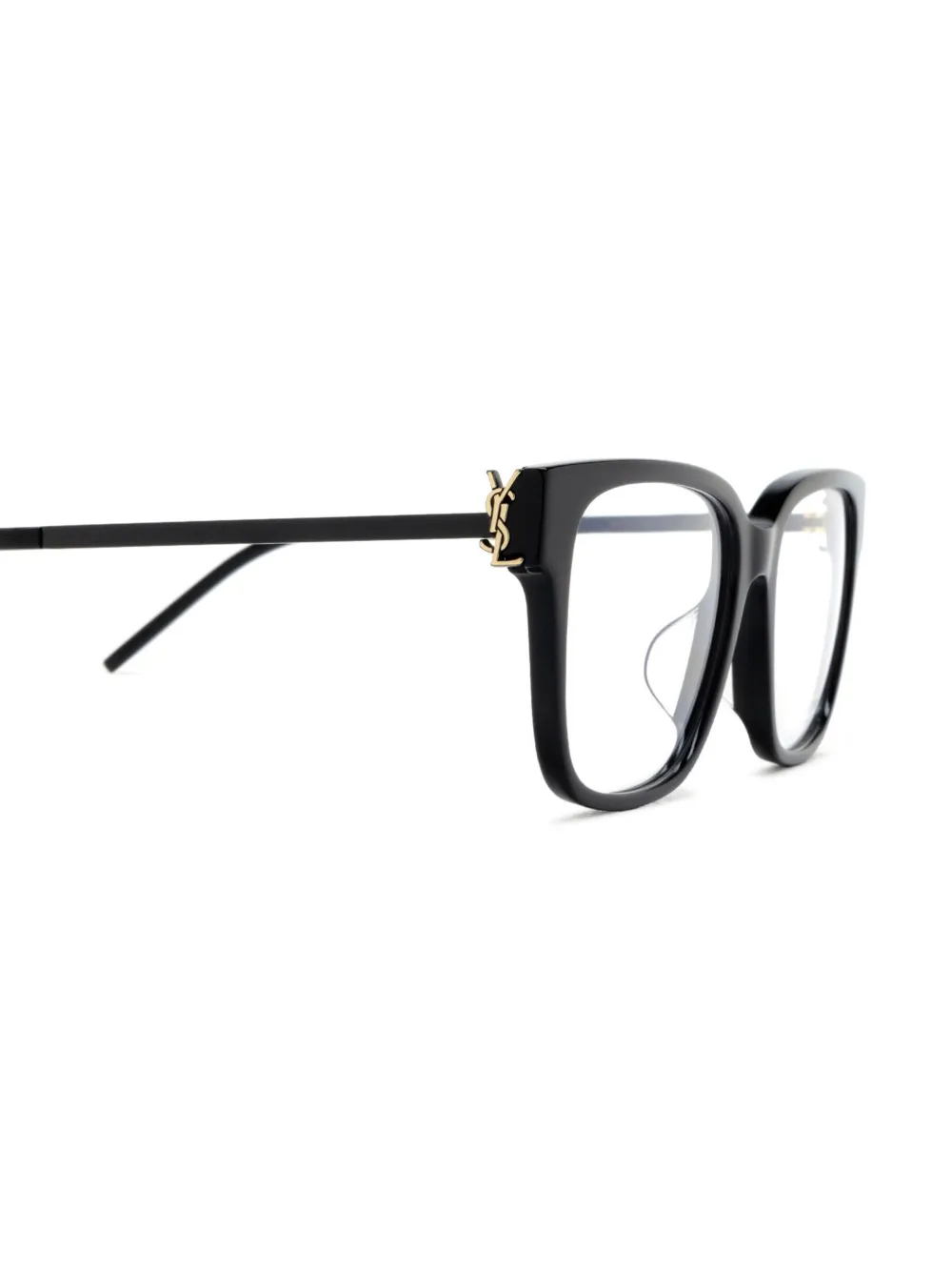 Saint Laurent Eyewear Bril met vierkant montuur Zwart
