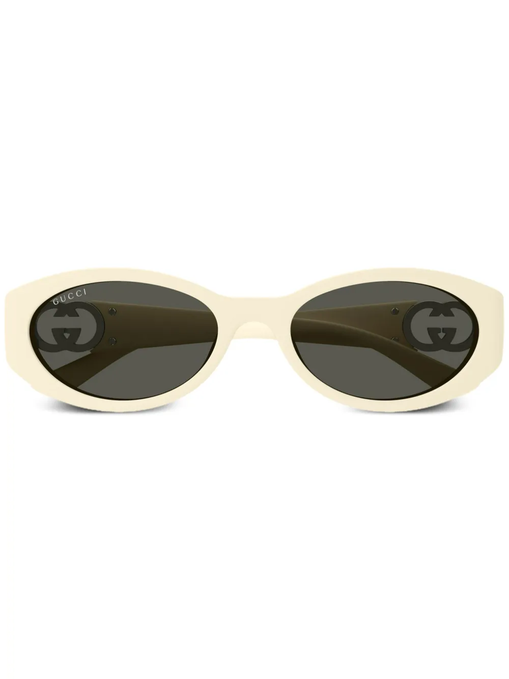 Gucci Eyewear インターロッキングG サングラス - ホワイト