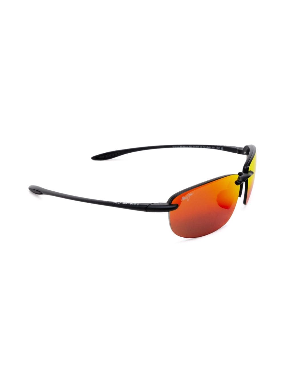 Maui Jim geometric-frame sunglasses - Zwart