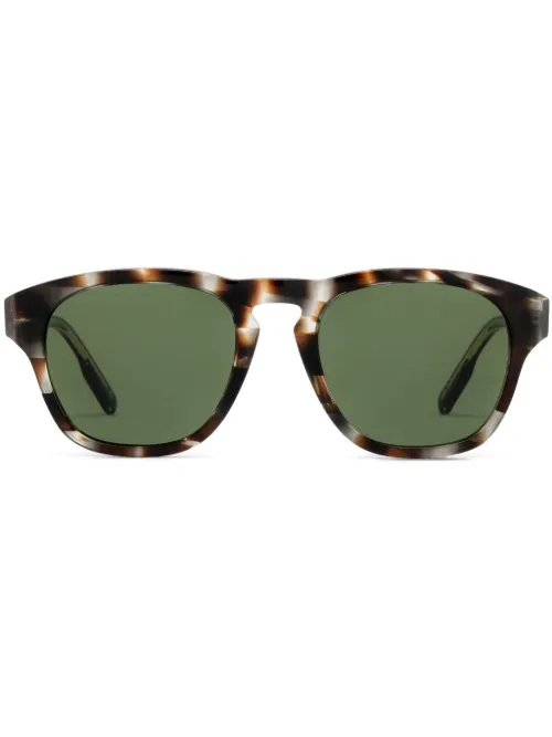 Lunettes de soleil à monture carrée - Zegna - Modalova