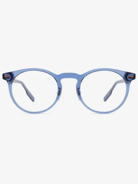Zegna round-frame glasses
