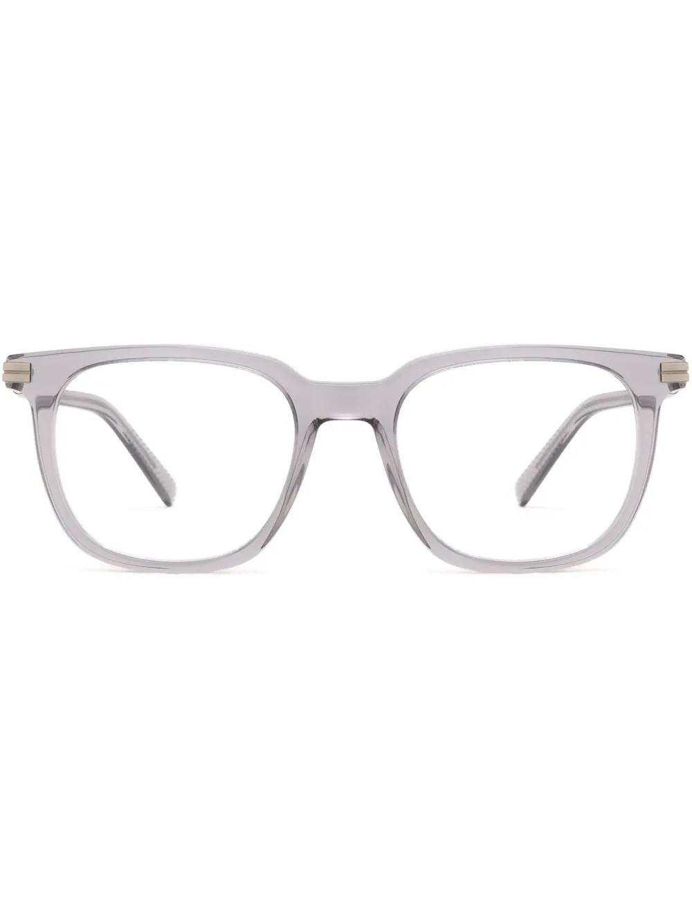 Zegna square-frame glasses | Grey | Image 1