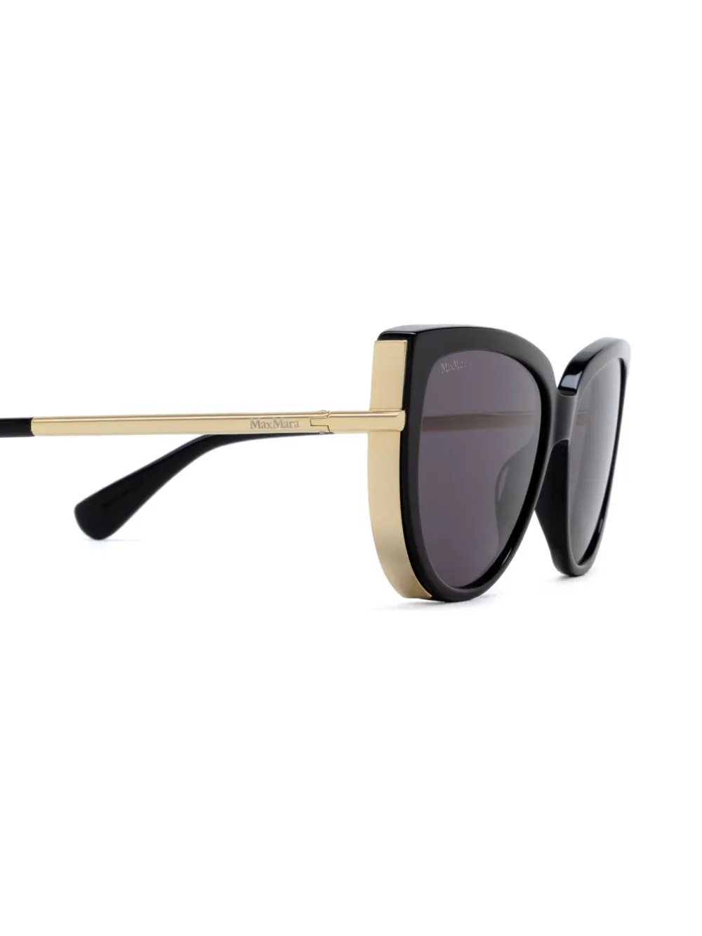 Max Mara Eyewear Bril met cat-eye montuur Zwart