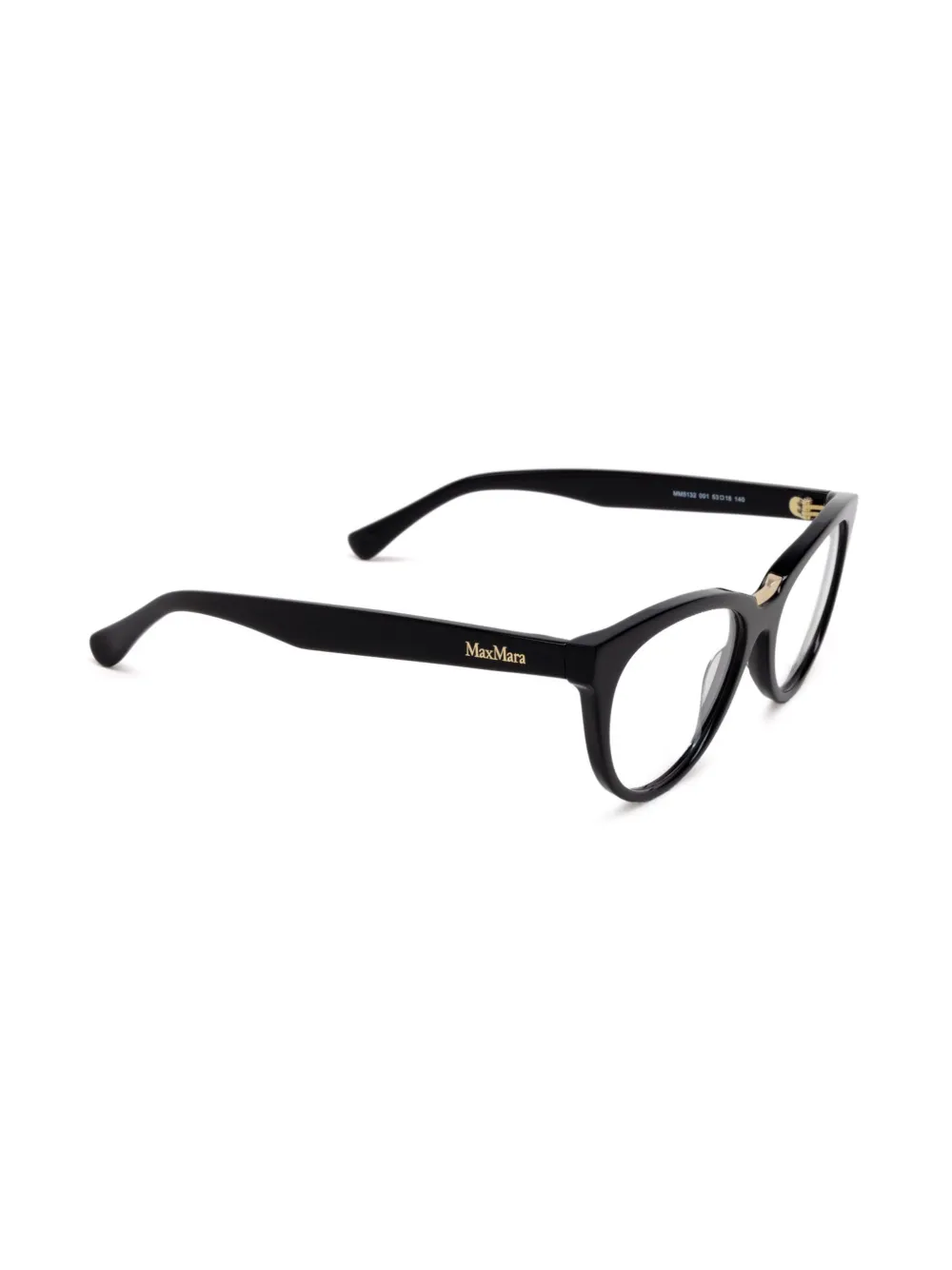 Max Mara Eyewear Bril met vierkant montuur - Zwart