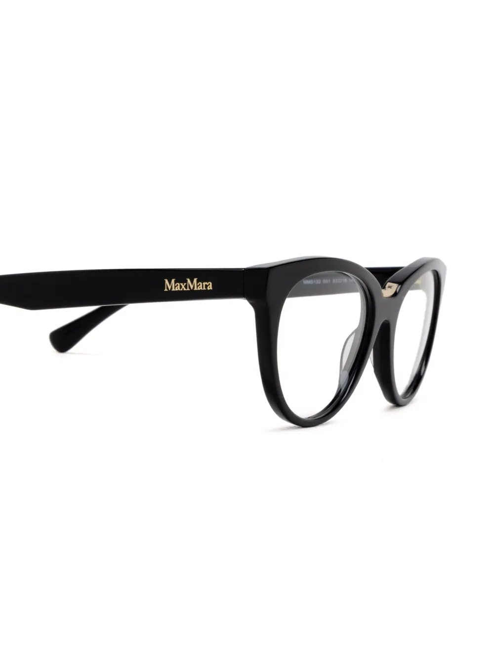  Max Mara Eyewear Square-frame Glasses - Black 