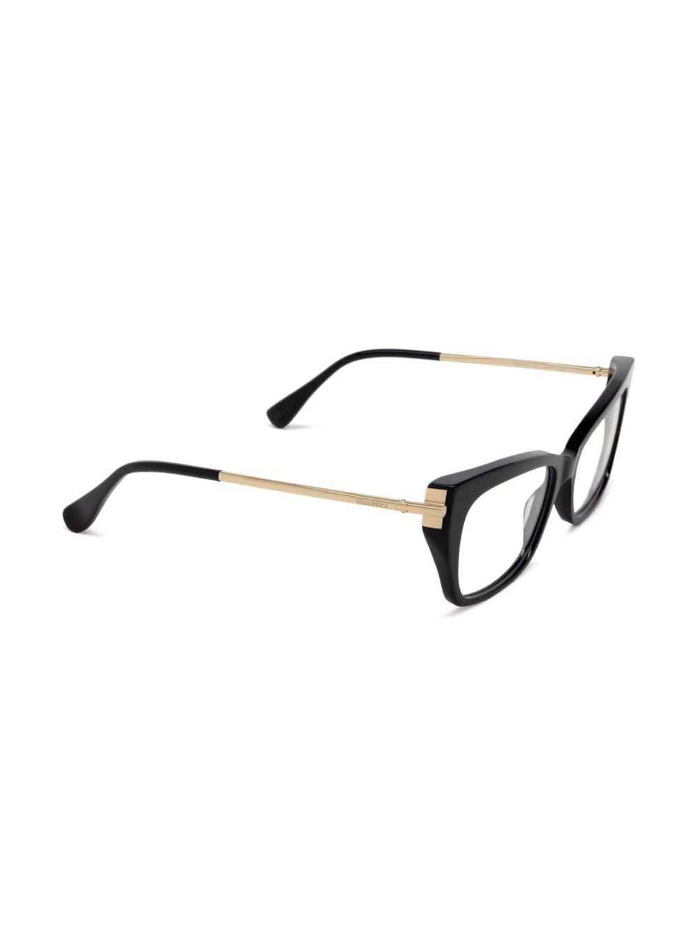 Max Mara Eyewear Bril met rechthoekig montuur - Zwart