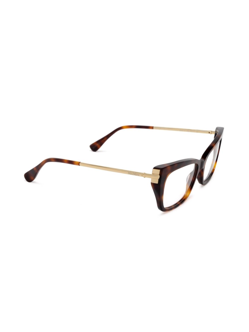 Max Mara Eyewear Bril met cat-eye montuur - Bruin