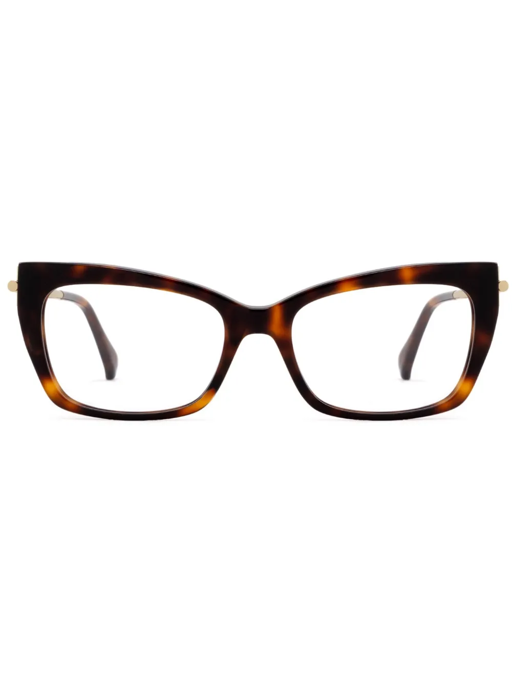 Max Mara Eyewear キャットアイ眼鏡フレーム - ブラウン Max Mara Eyewear キャットアイ眼鏡フレーム - ブラウン