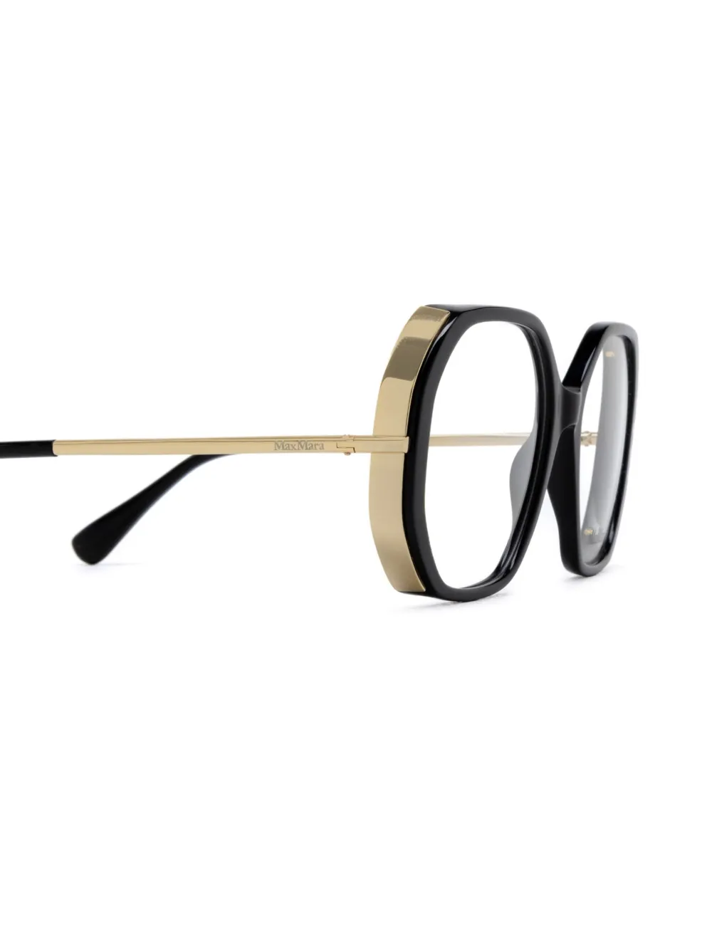 MAX MARA EYEWEAR GEOMETRIC-FRAME GLASSES