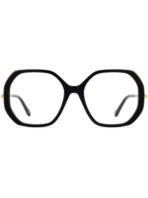Max Mara Eyewear geometric-frame glasses 
