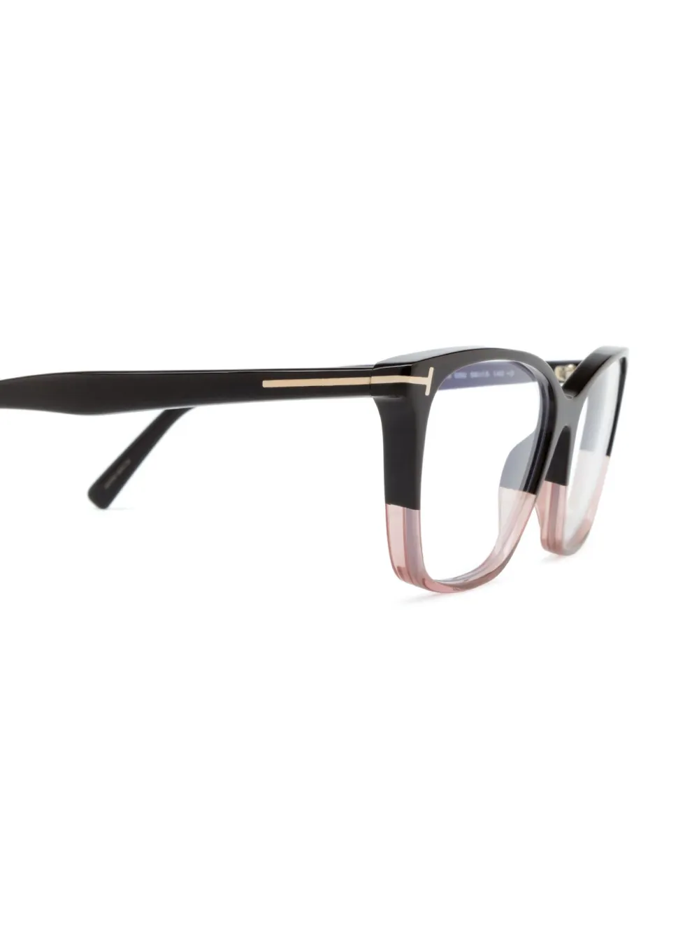 TOM FORD Eyewear Zonnebril met vierkant montuur Bruin