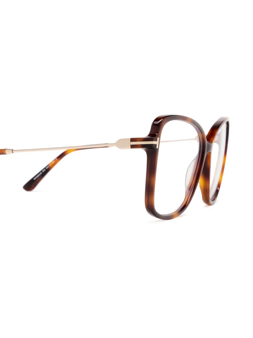 Tom Ford Butterfly Frame Glasses In Brown