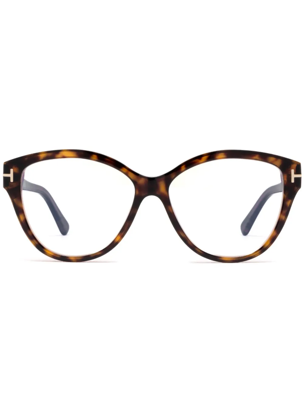 TOM FORD Eyewear lunettes de vue à monture papillon | marron | Image 1