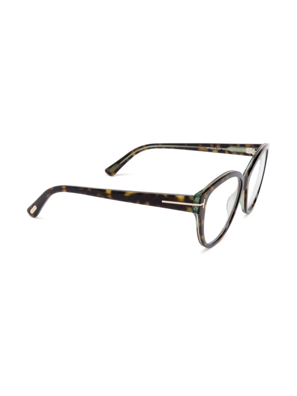 TOM FORD Eyewear tortoise-shell cat-eye frame glasses | Men | Image 2