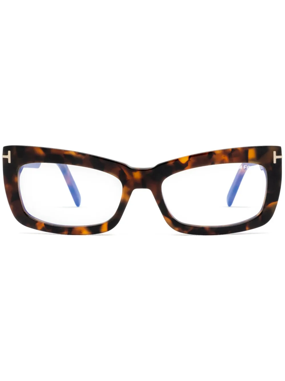 TOM FORD Eyewear lentes con armazón rectangular | marrón | Image 1