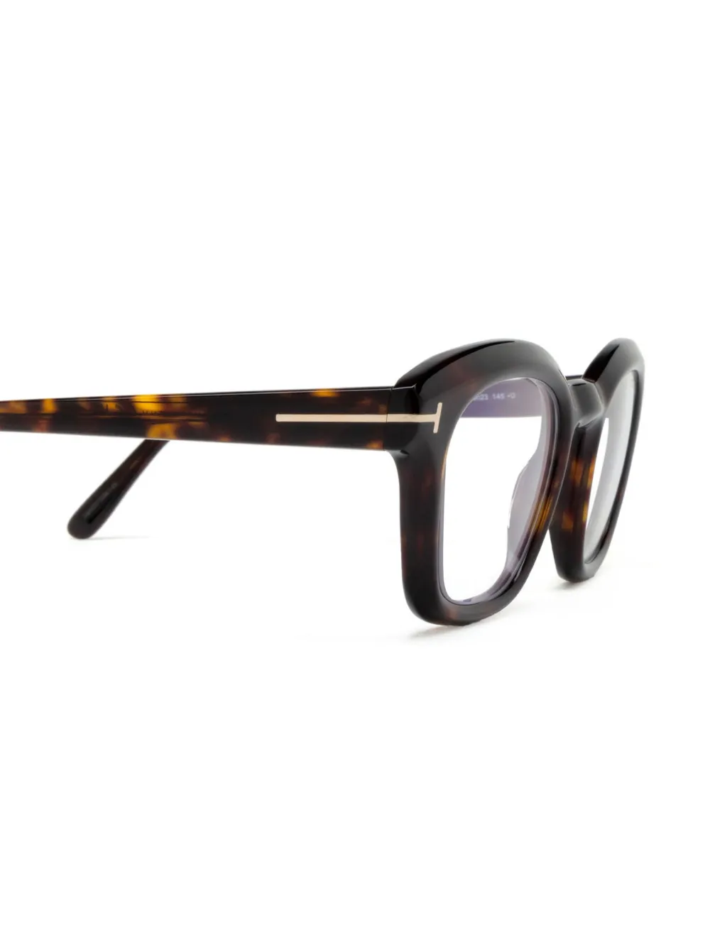 Tom Ford Eyewear Square-frame Glasses - Brown 