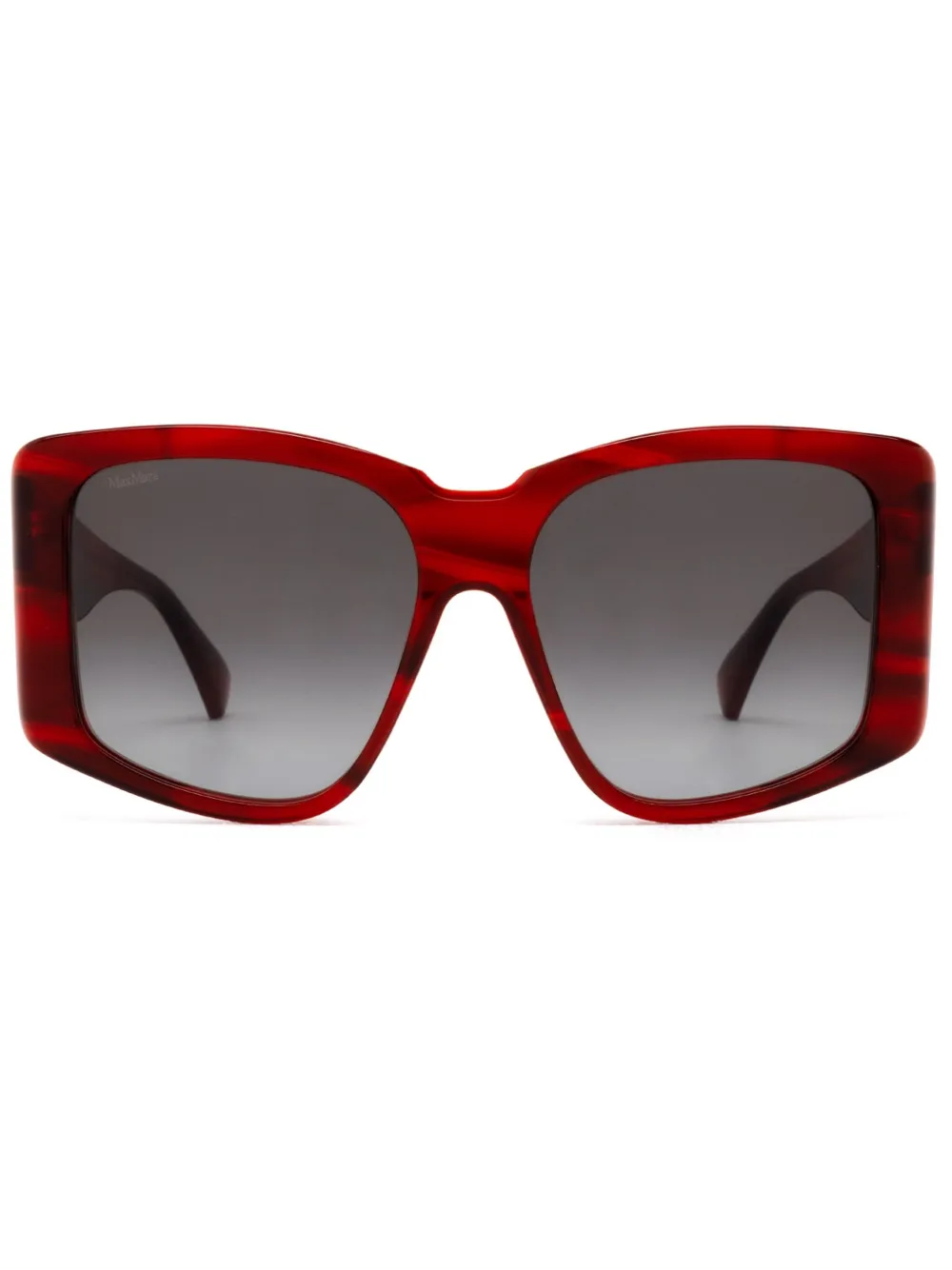 Max Mara Eyewear Occhiali da sole con stampa - Rosso