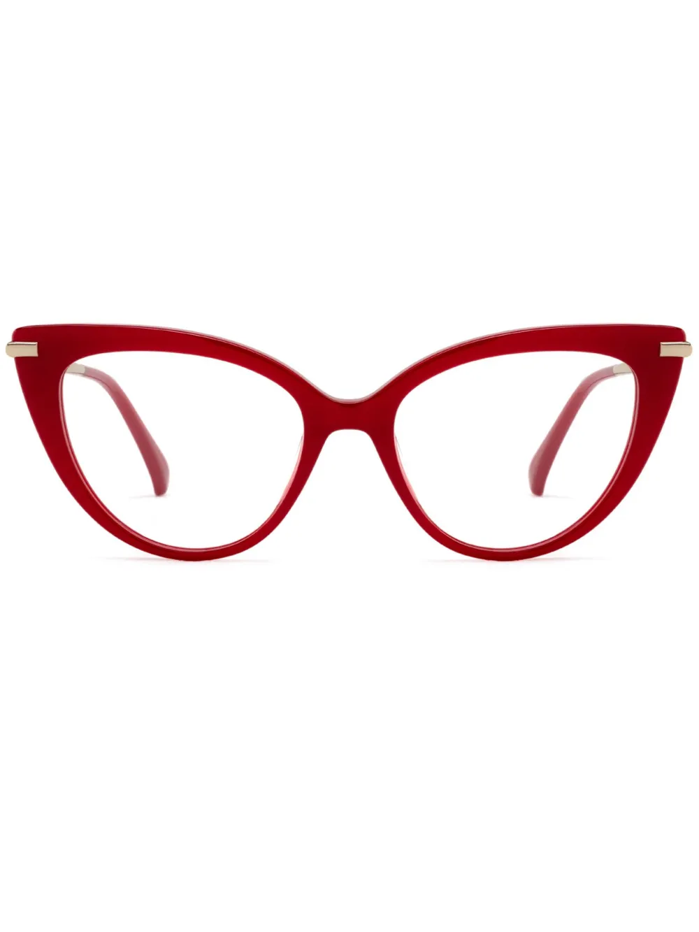 Max Mara Eyewear lunettes de vue à monture papillon | rouge | Image 1
