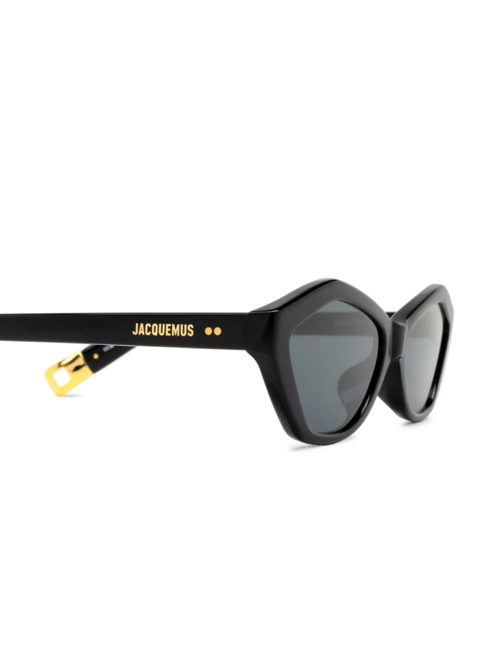 Jacquemus The Bambino zonnebril Zwart