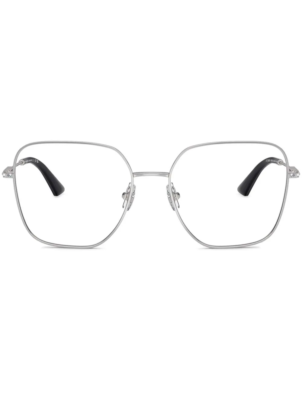 Jimmy Choo Eyewear square-frame glasses | Silver | Image 1