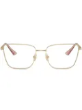 Jimmy Choo Eyewear square-frame glasses - Gold
